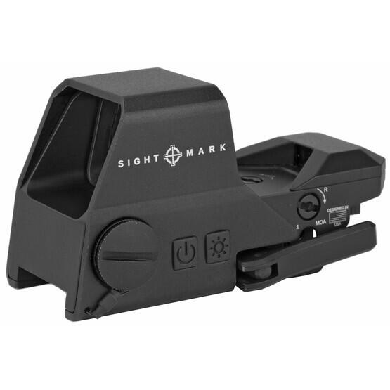 Sightmark Ultra Shot R-Spec Reflex Sight has digital switch controls